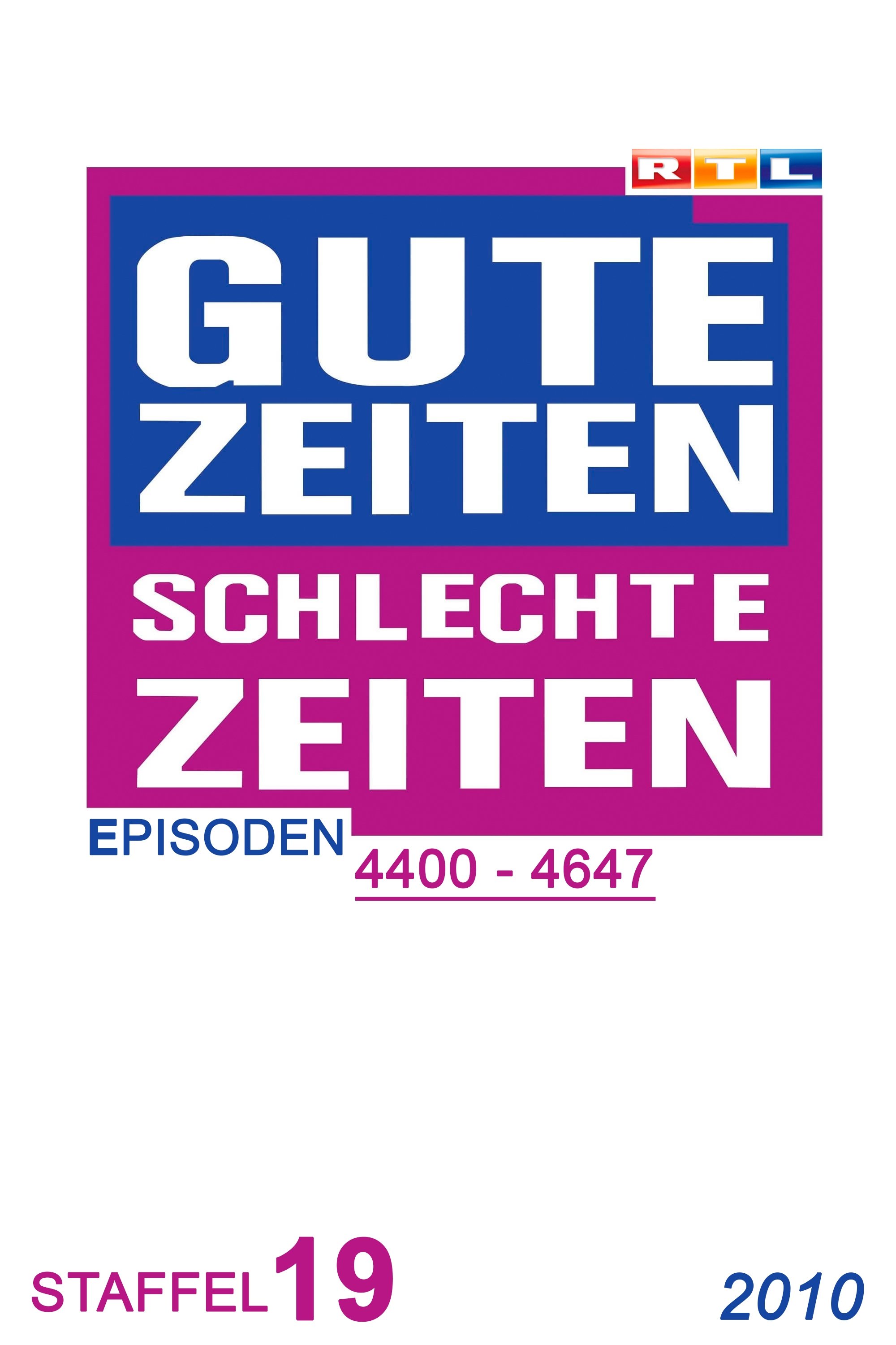 Gute Zeiten, schlechte Zeiten