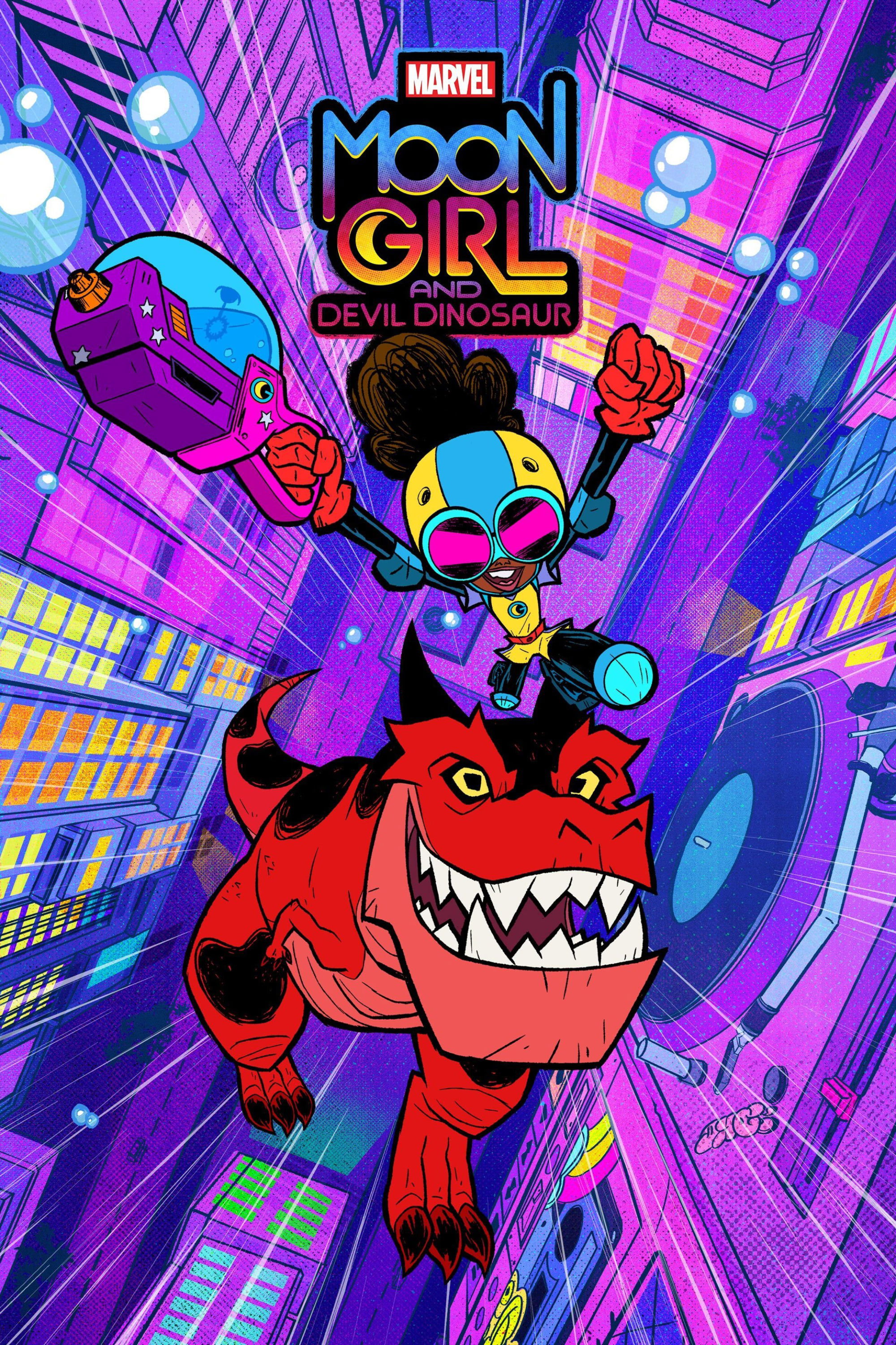 Marvel's Moon Girl y Dinosaurio Diabólico