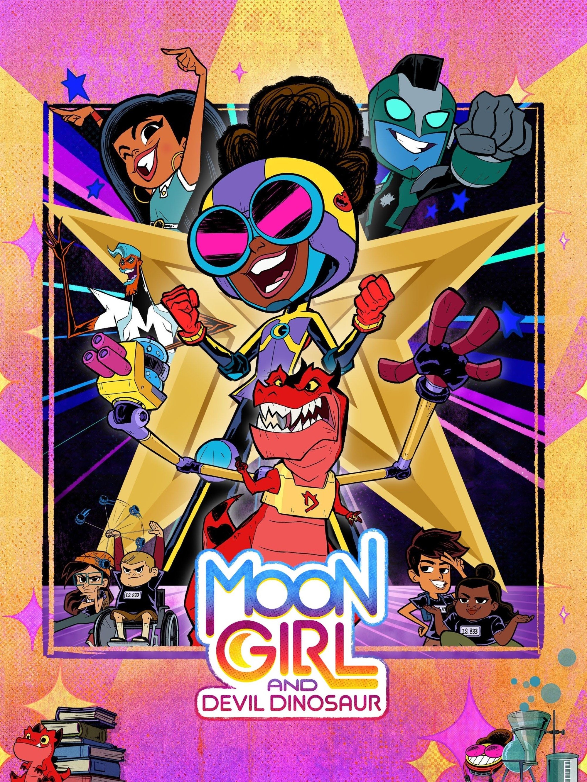 Marvel's Moon Girl y Dinosaurio Diabólico
