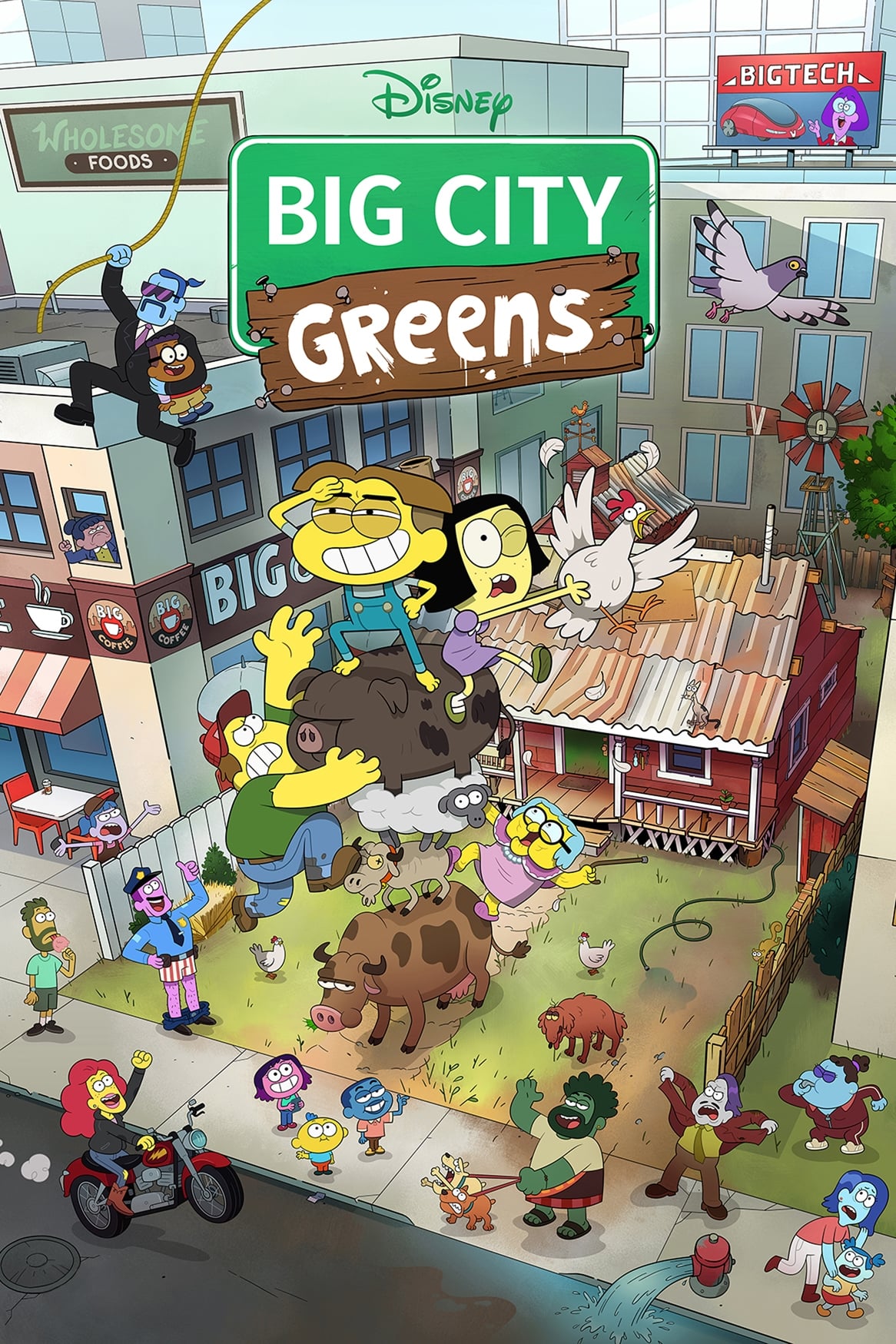 Los Green en la gran ciudad