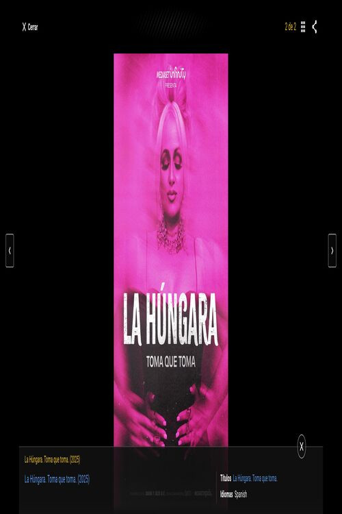 La Húngara. Toma que toma.