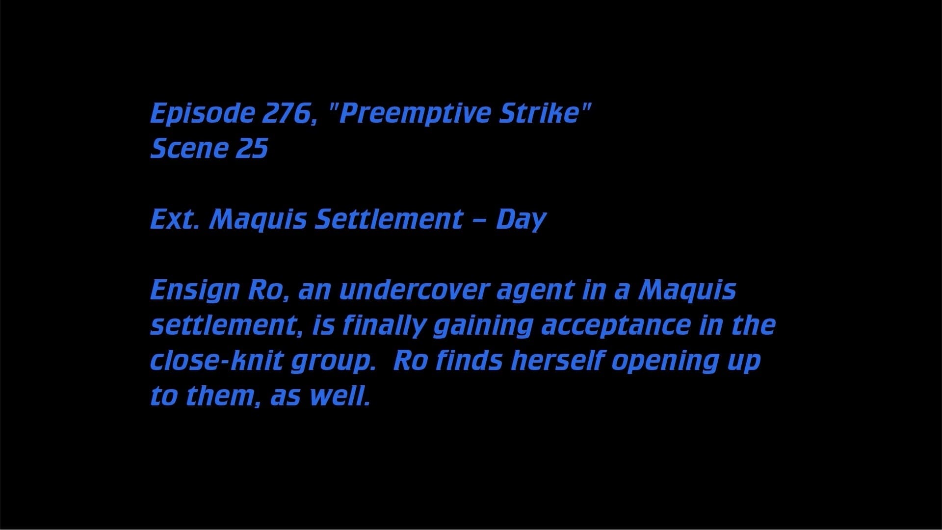 Deleted Scenes: S7E24 - Preemptive Strike