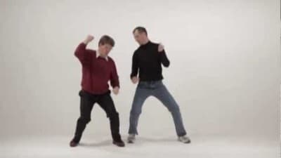 Epic Dance Battle of History - Steve Jobs vs Bill Gates