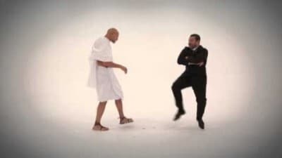 Epic Dance Battle of History - Gandhi vs Martin Luther King, Jr.