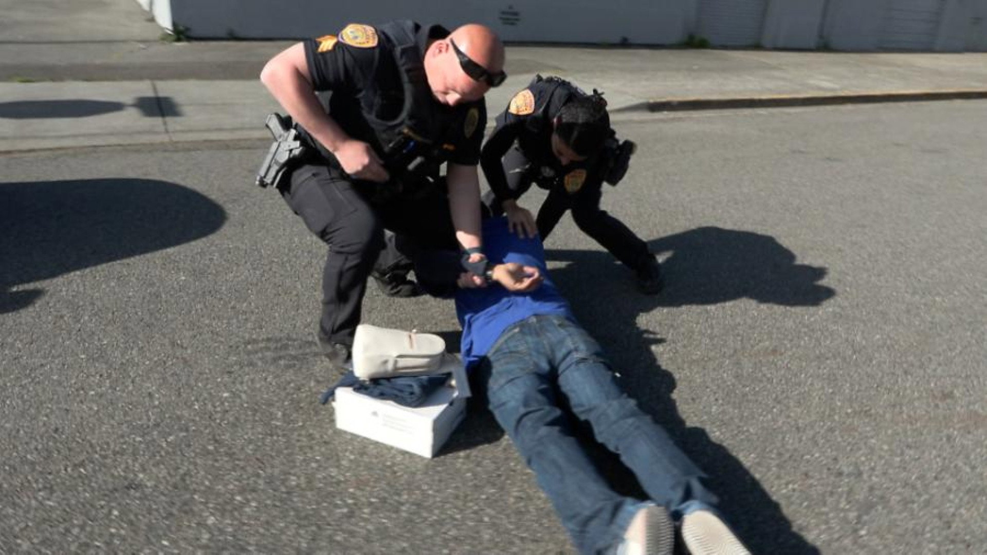 Officers Threatened