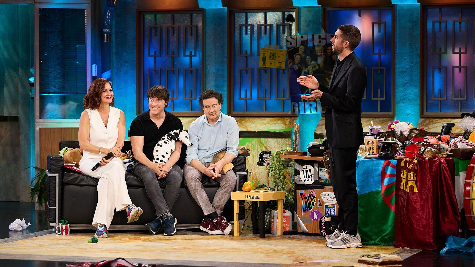 Pepe Rodríguez, Samantha Vallejo-Nágera y Jordi Cruz