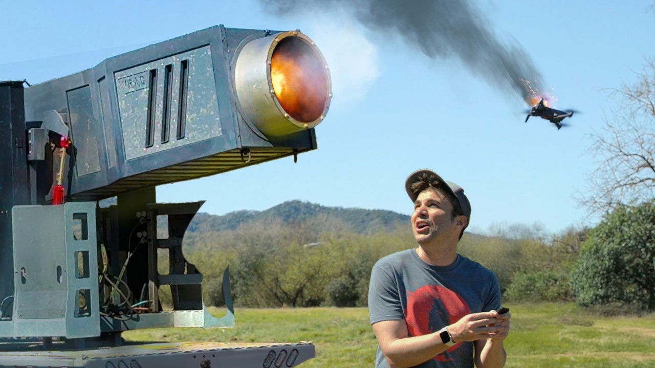 Cañón Vortex contra Dron