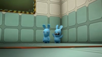 Rabbid Test N°98-c: The Blue Rabbid