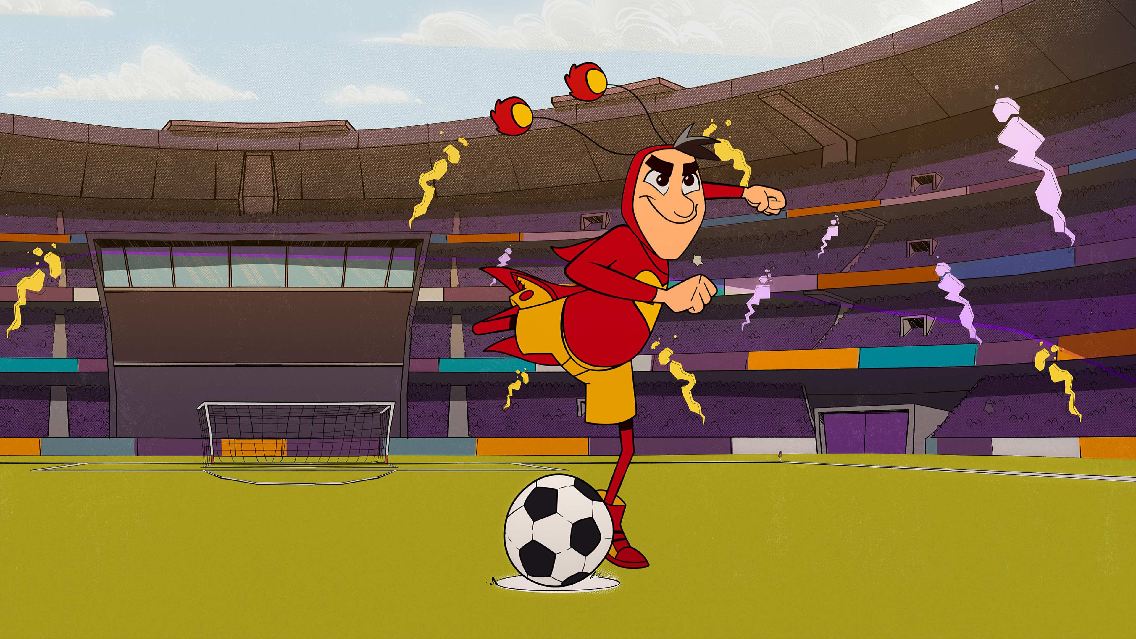 Los piratas no pueden jugar al fútbol