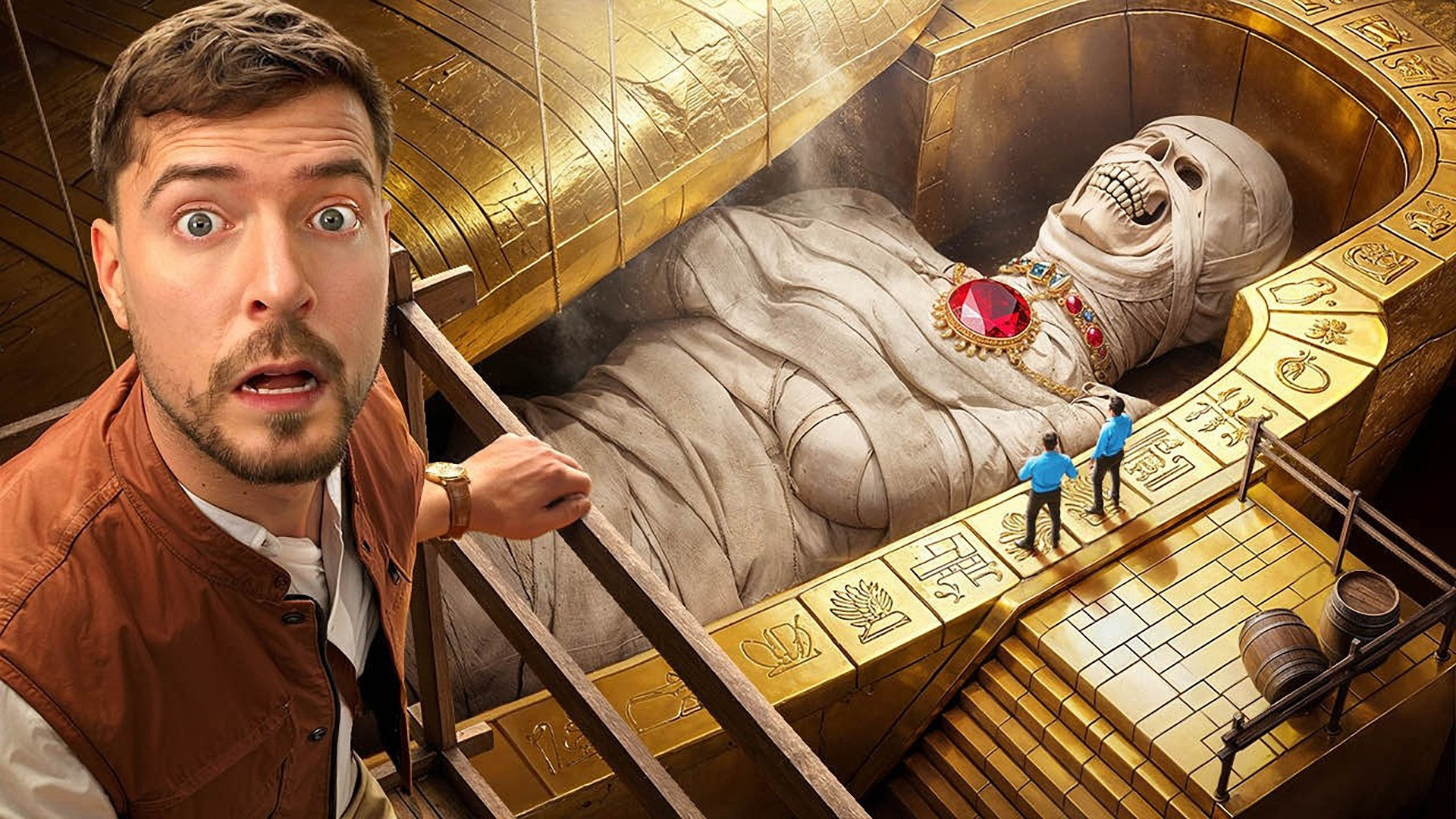 ¡Sobreviví 1 hora en las pirámides!