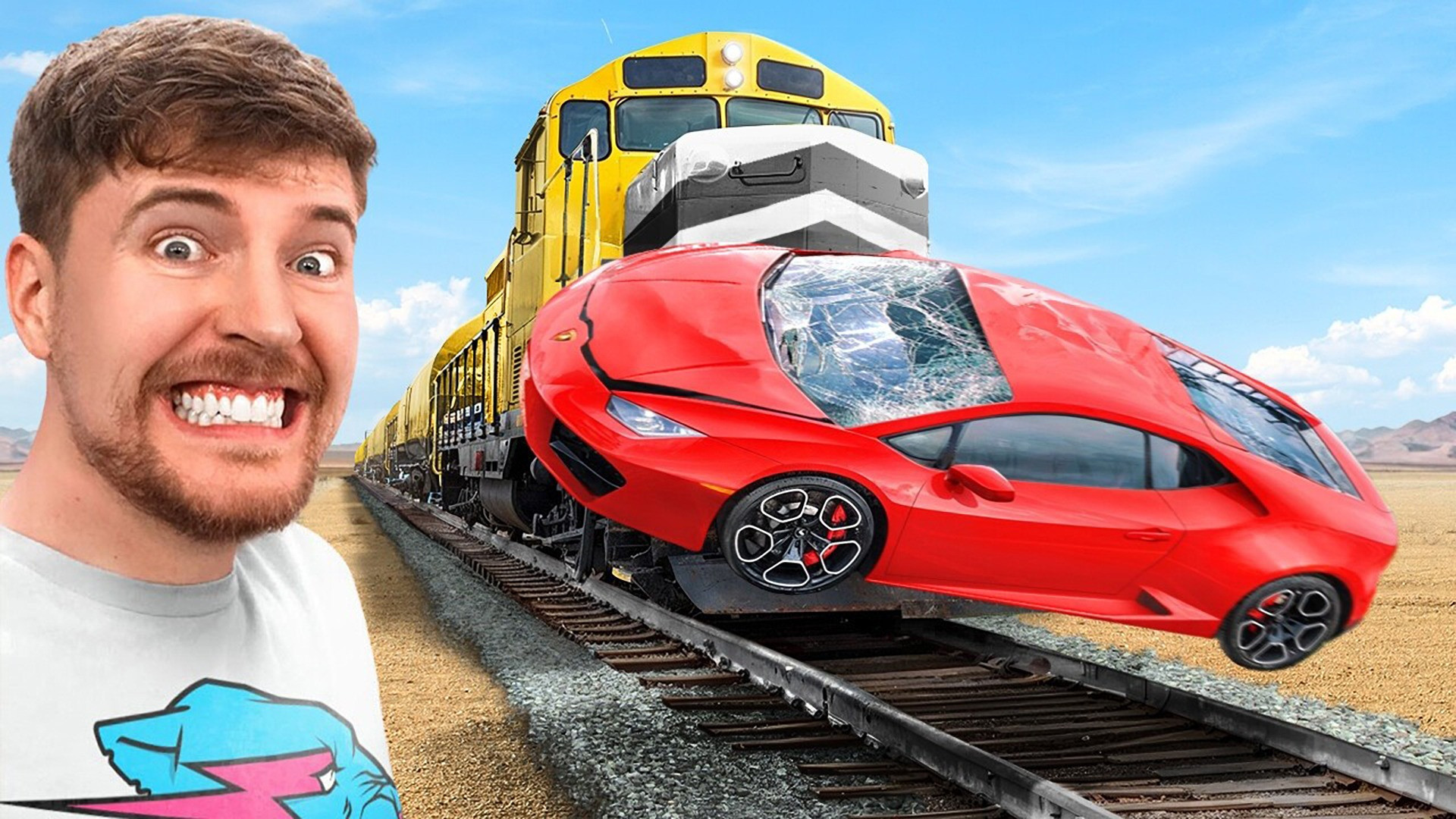 Detén este tren, gana un Lamborghini