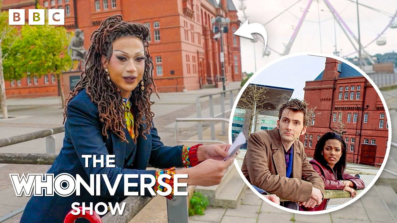 Tia Kofi caza ubicaciones legendarias de filmación de Doctor Who