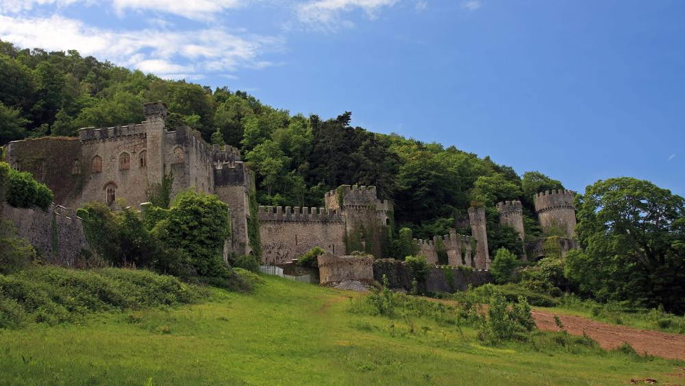 Castillo de Gwrych - Castillo Acantilado Gales
