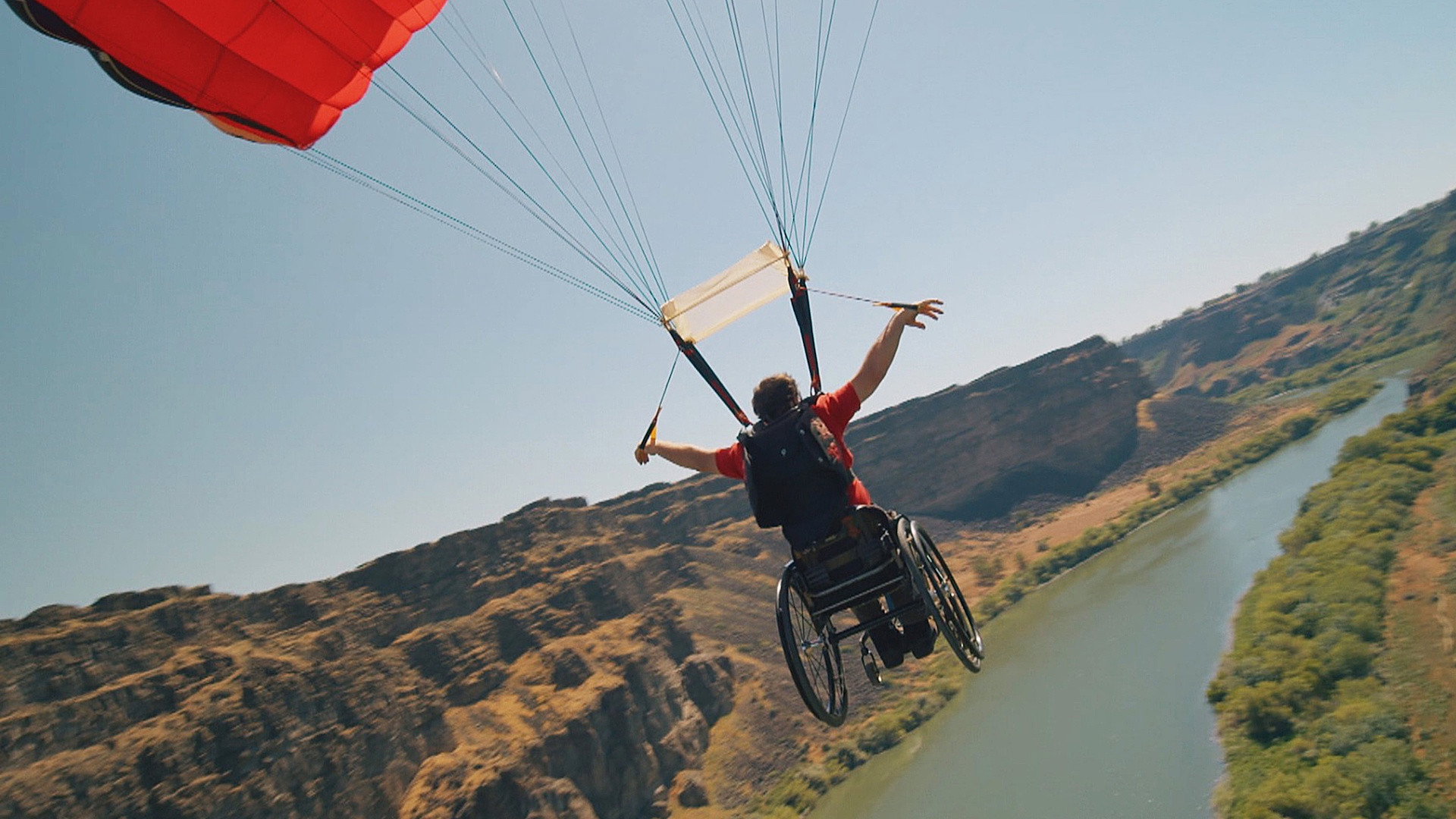 Saltadores de paracaídas base