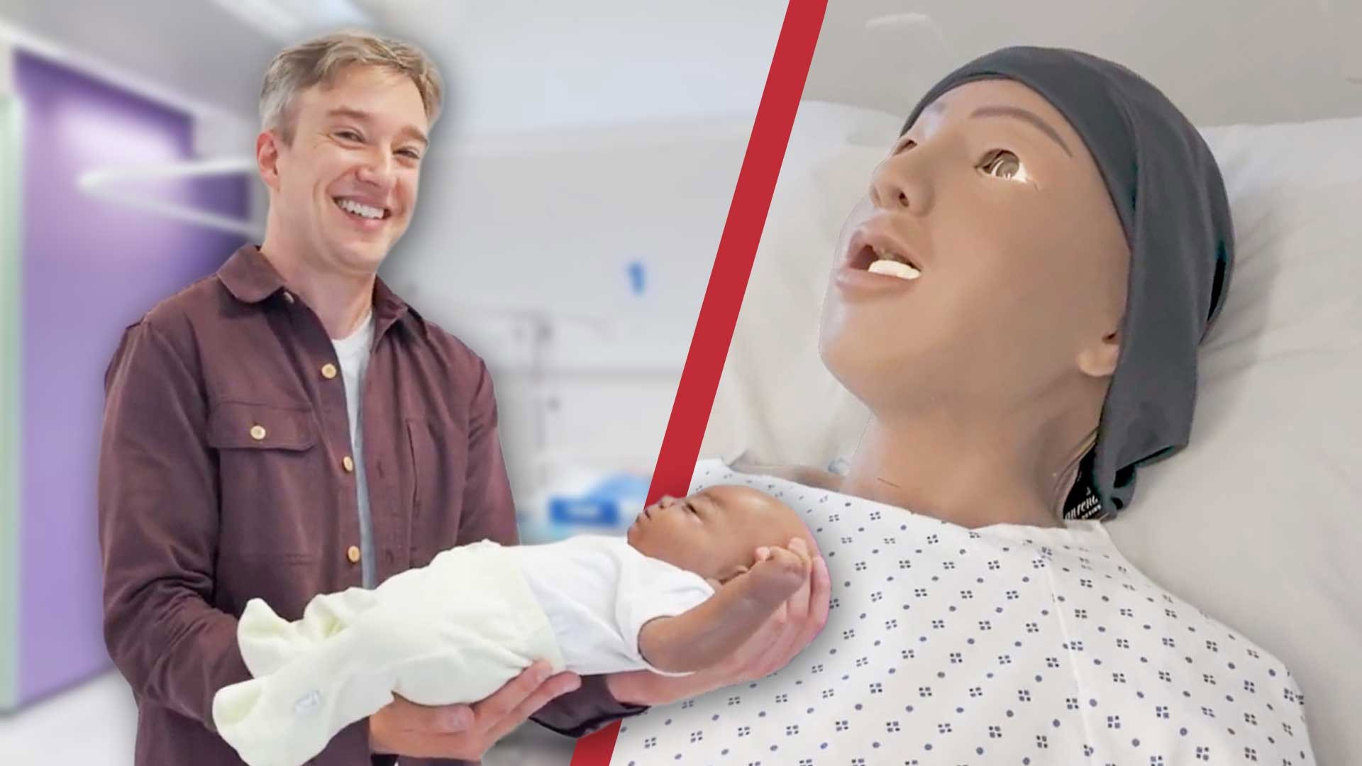 Estos maniquíes pueden sangrar.