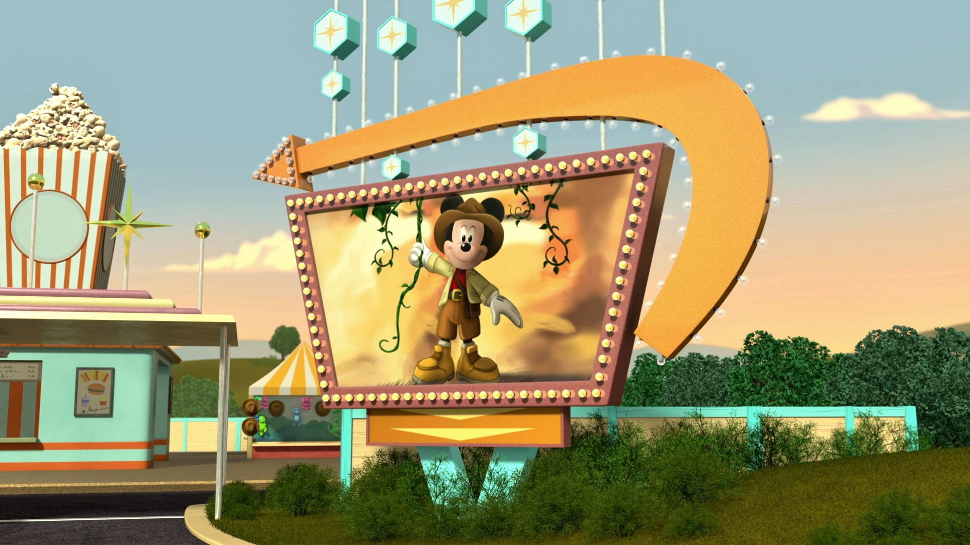 Noche de películas de Mickey
