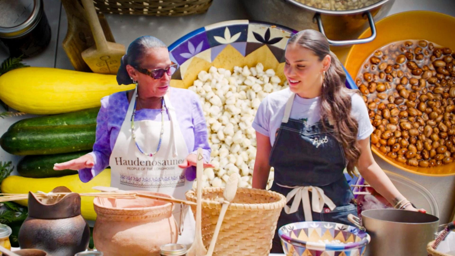 Cocina Raíces Antiguas en los Finger Lakes (o Banquete con las Matriarcas de Onondaga)