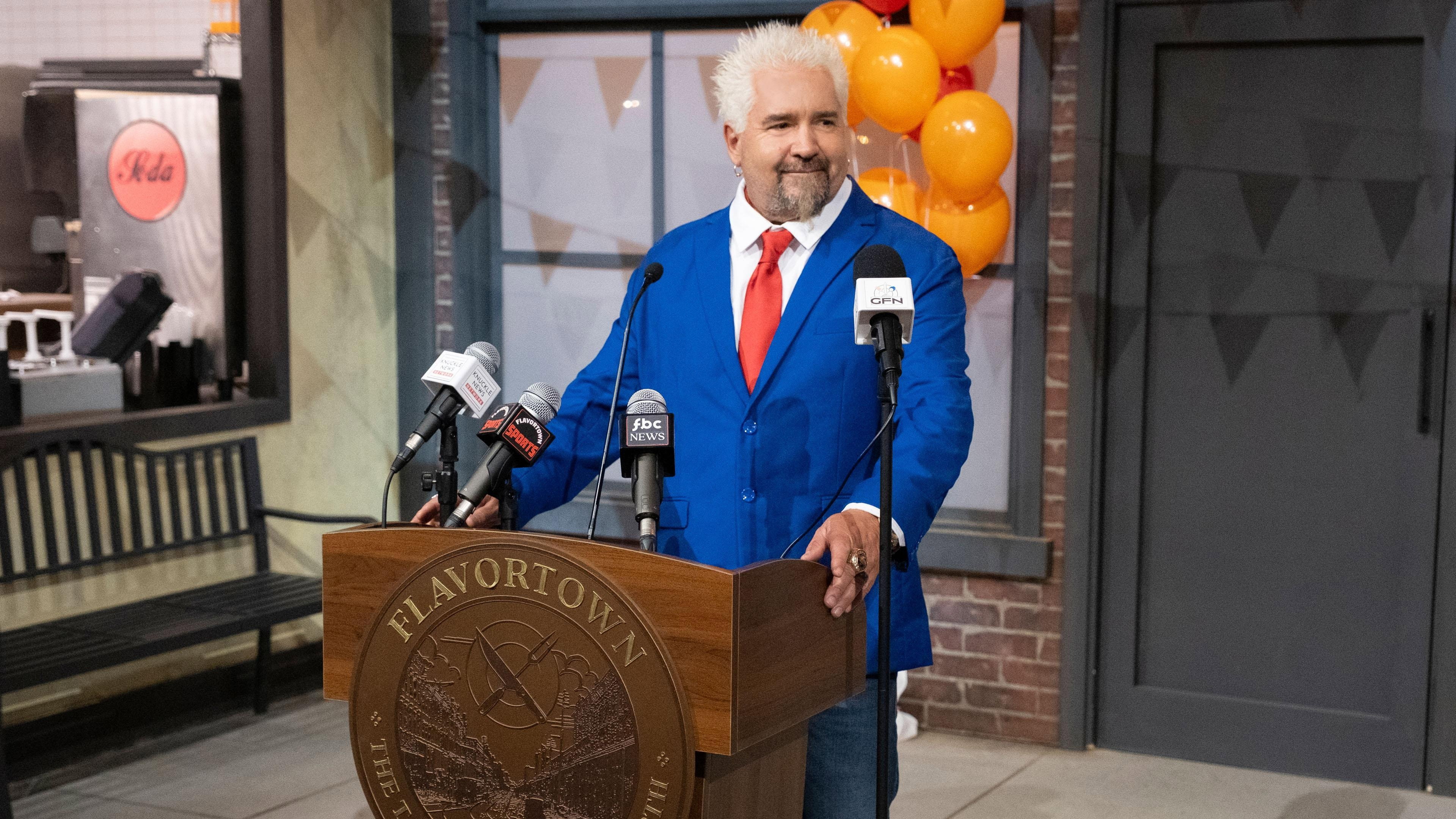 La batalla de comida inaugural