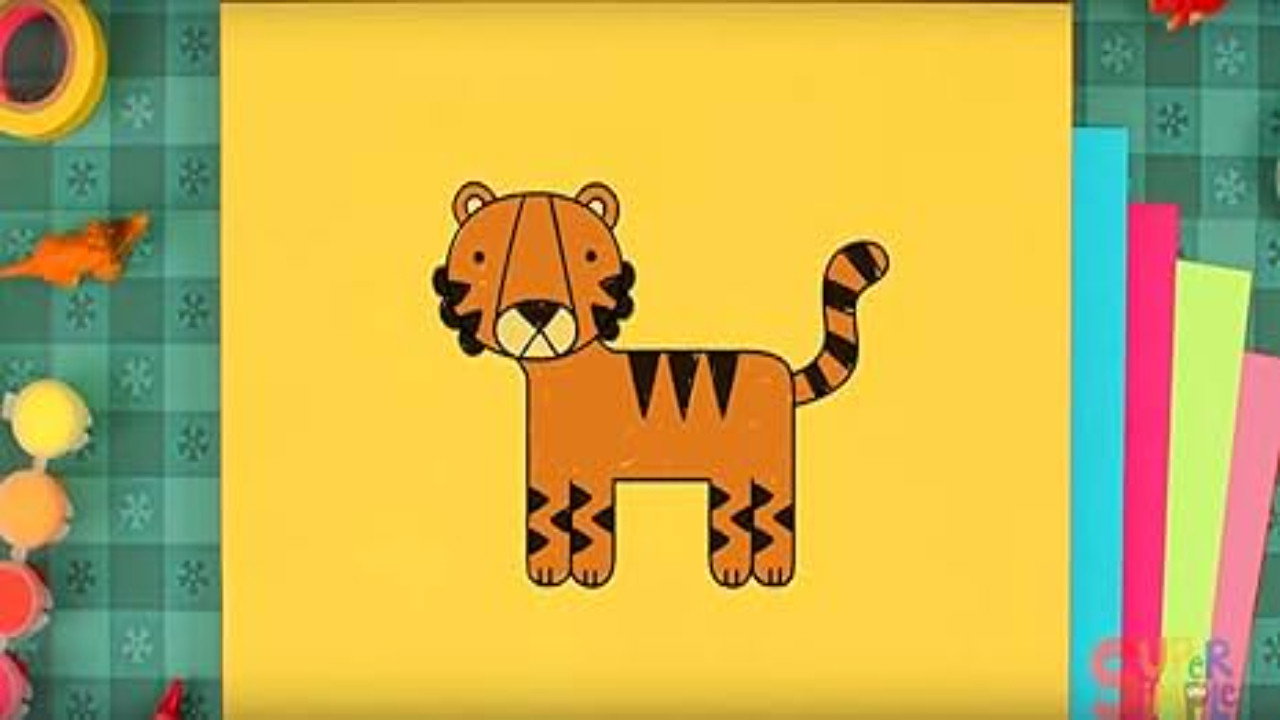 Cómo dibujar un tigre
