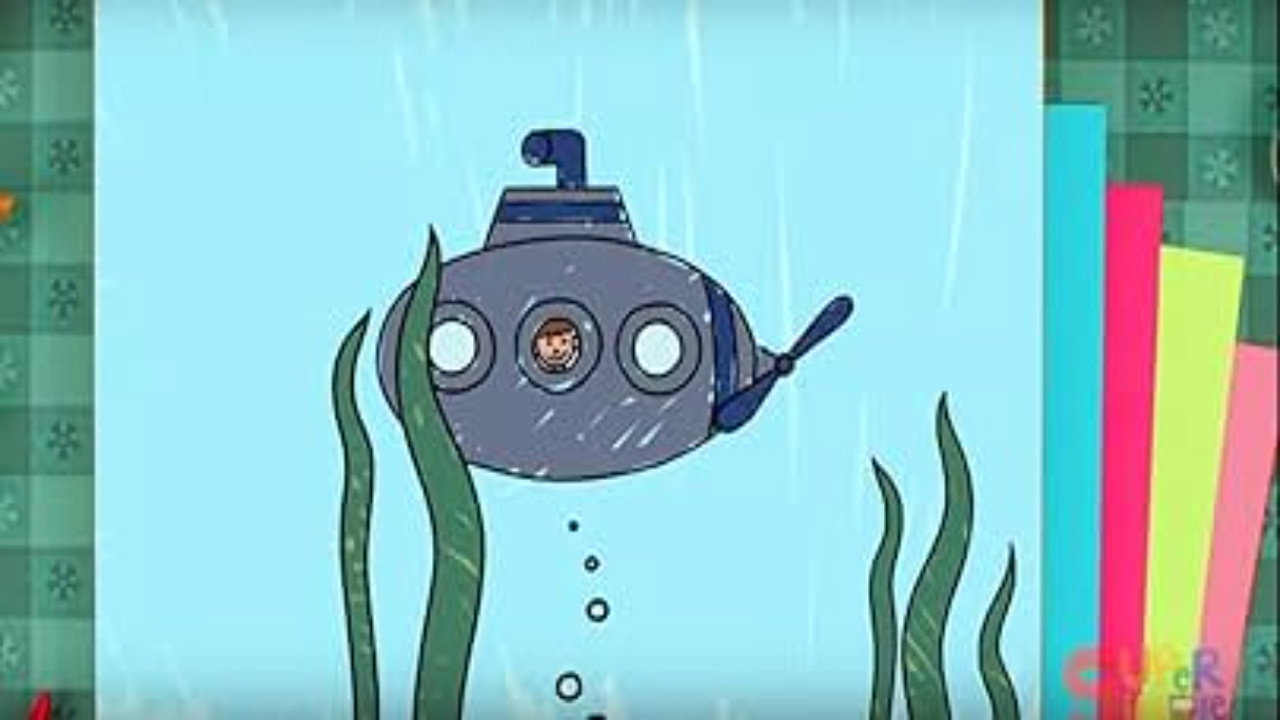Cómo dibujar un submarino