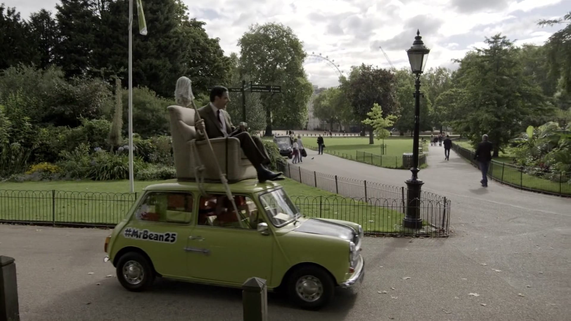 Mr. Bean Drives His Car Again