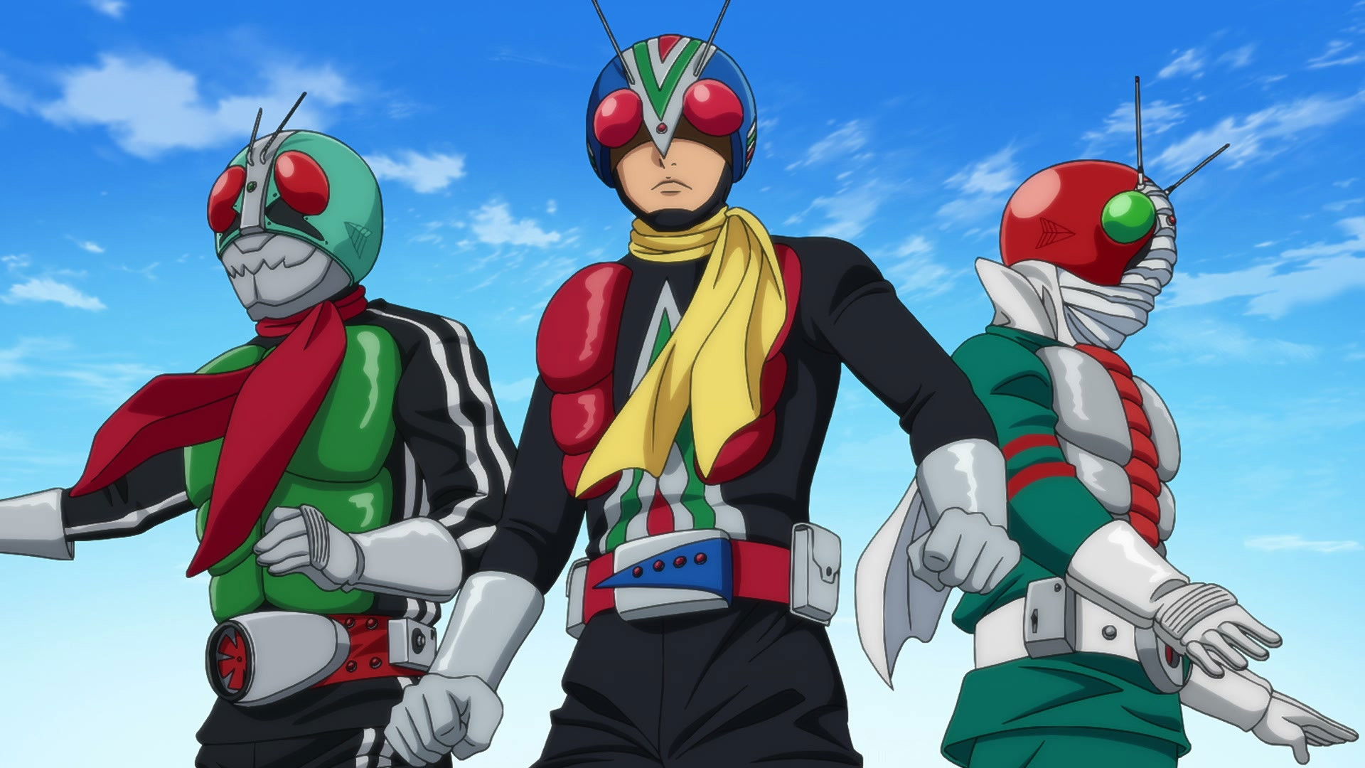 ¿Qué hace un Kamen Rider cuando aparece un enemigo peligroso?