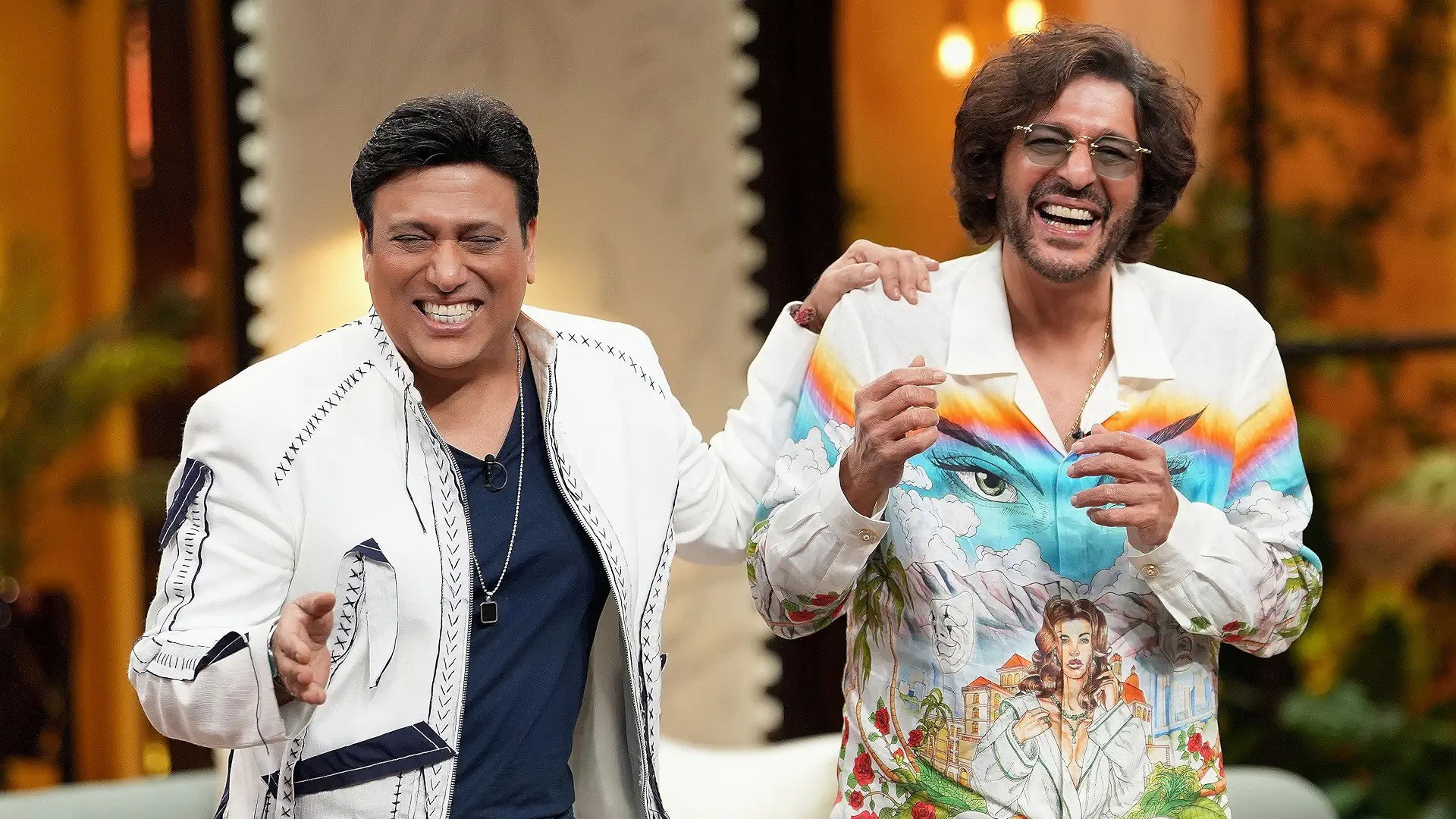 Govinda y Chunky Panday