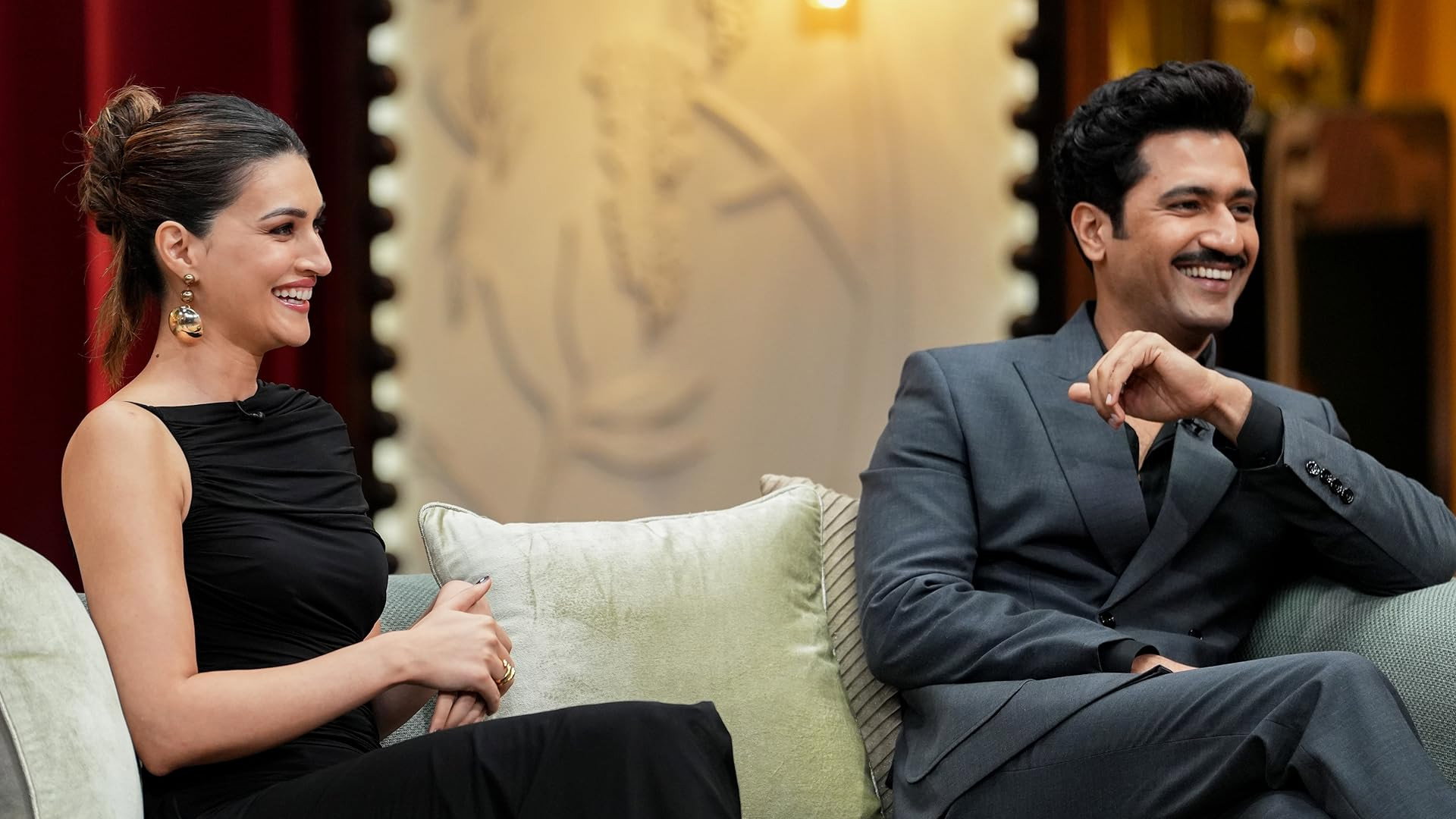 Vicky Kaushal y Kriti Sanon