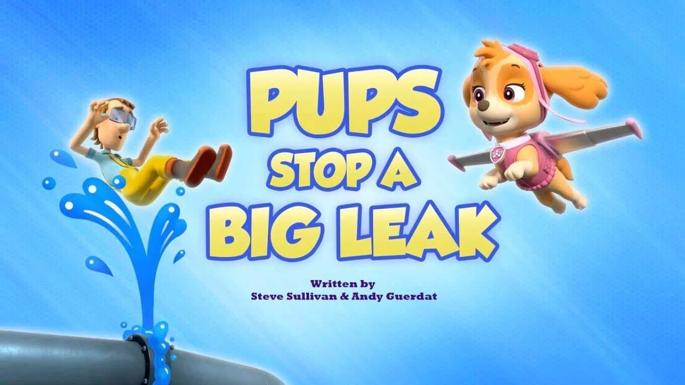 Pups Stop a Big Leak