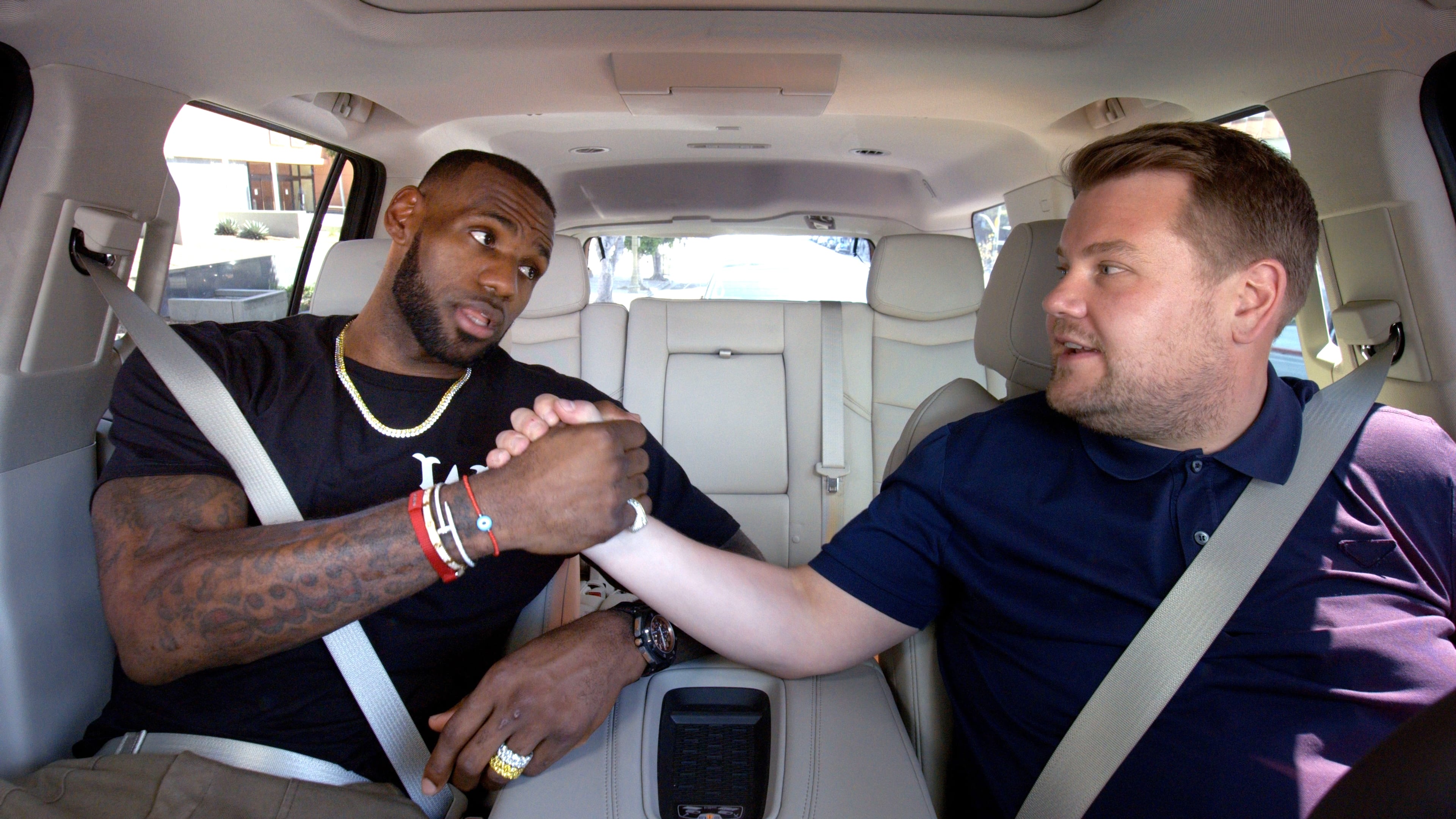 LeBron James James Corden