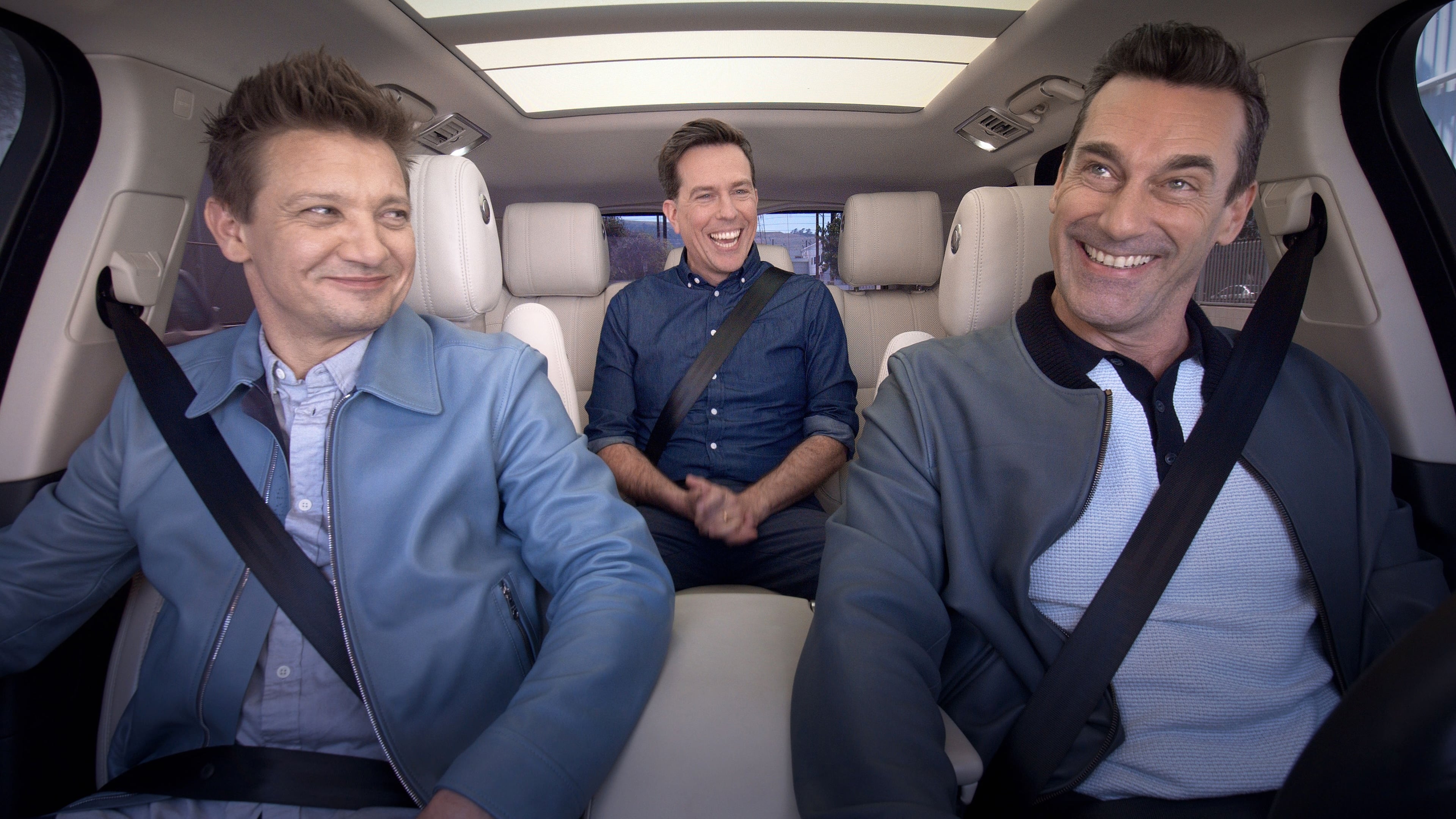 Jon Hamm, Ed Helms Jeremy Renner