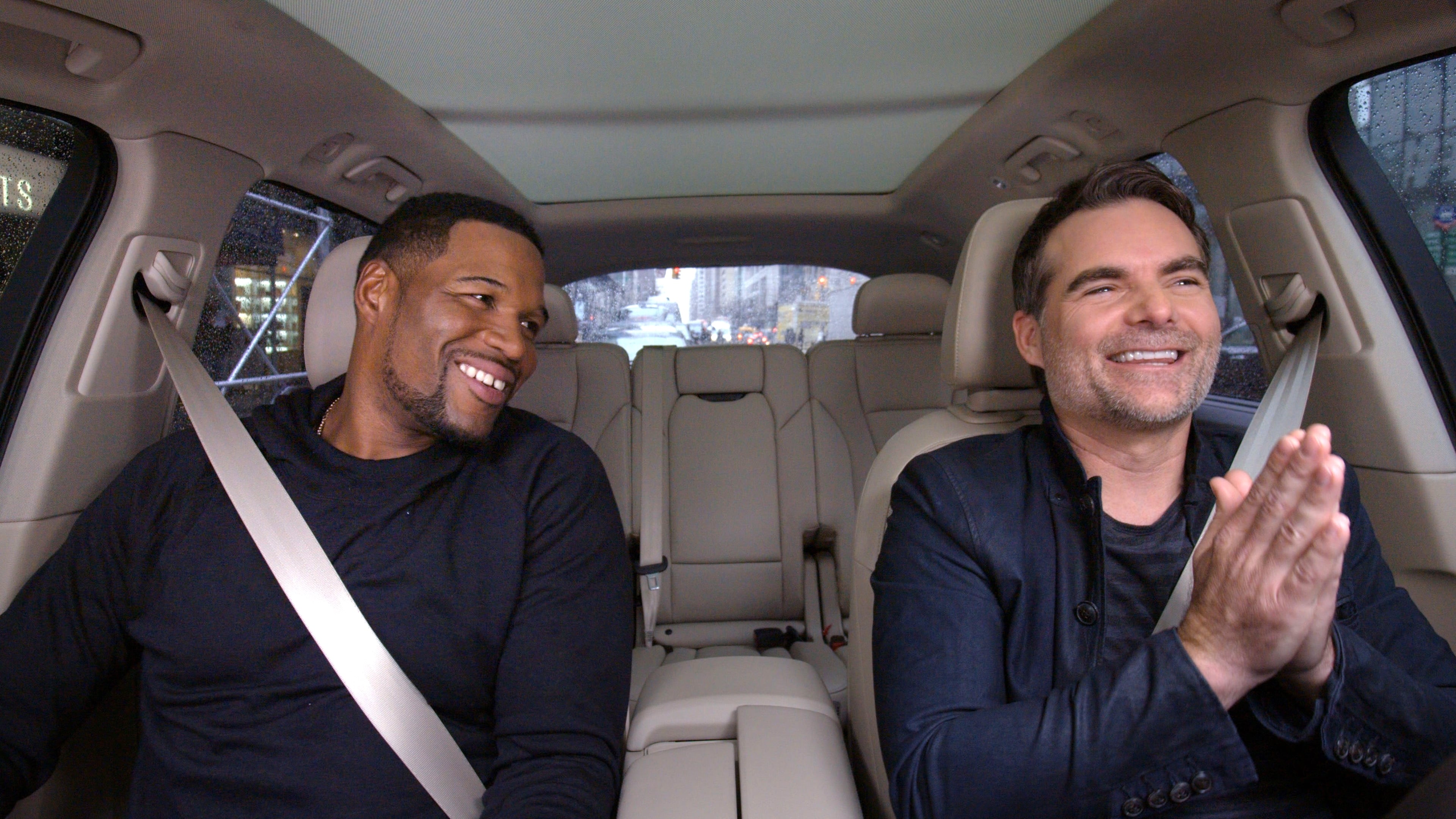 Jeff Gordon Michael Strahan