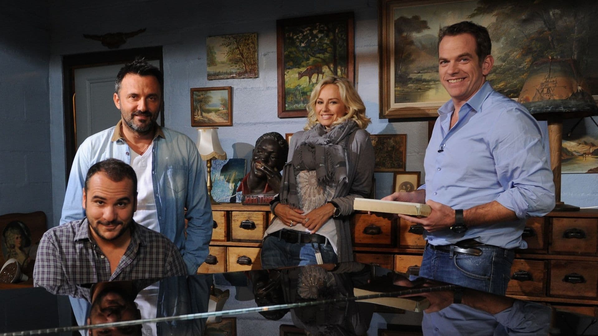 Garou, Adriana Karembeu Fran&ccedil;ois-Xavier Demaison