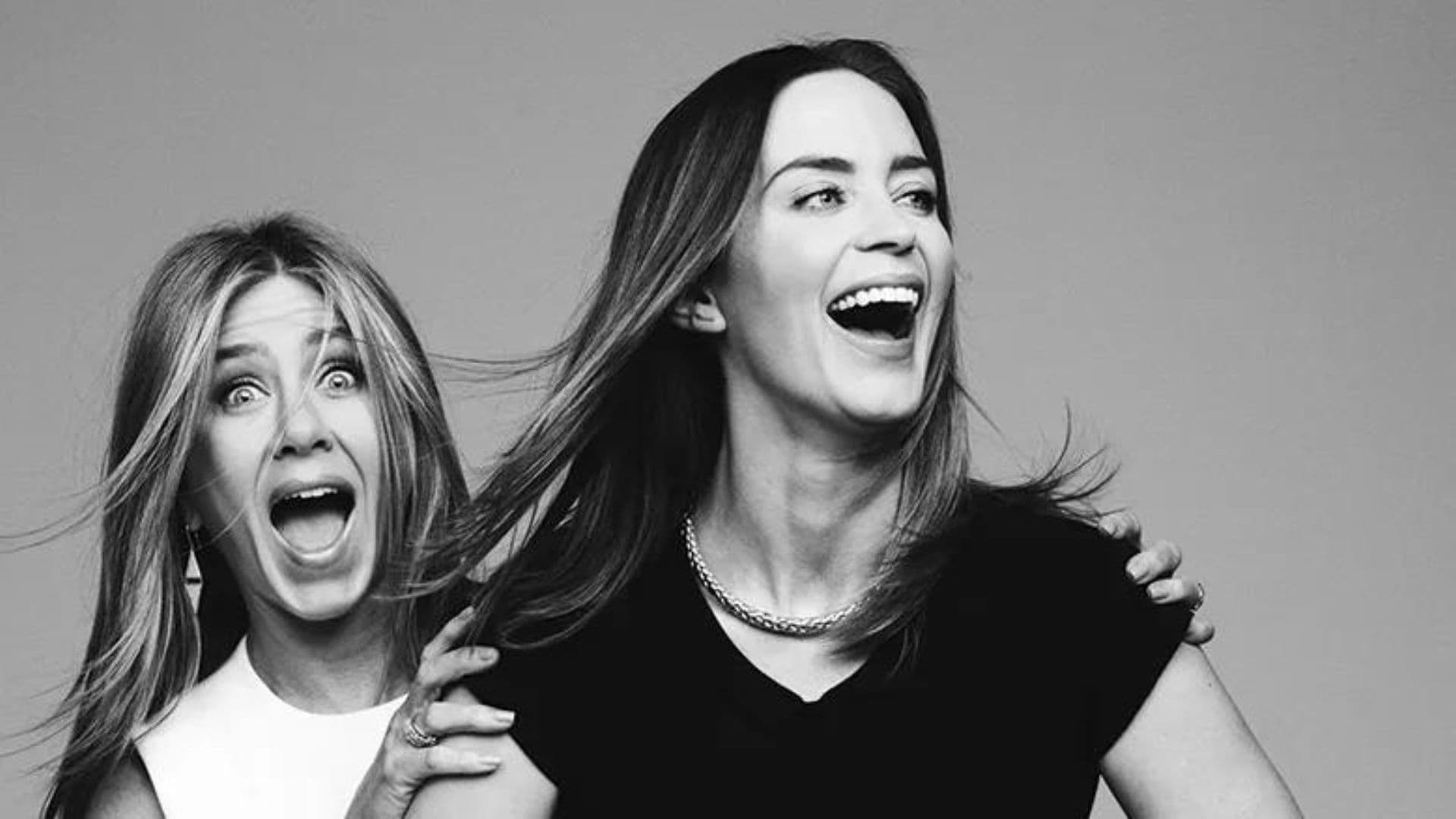 Jennifer Aniston Emily Blunt