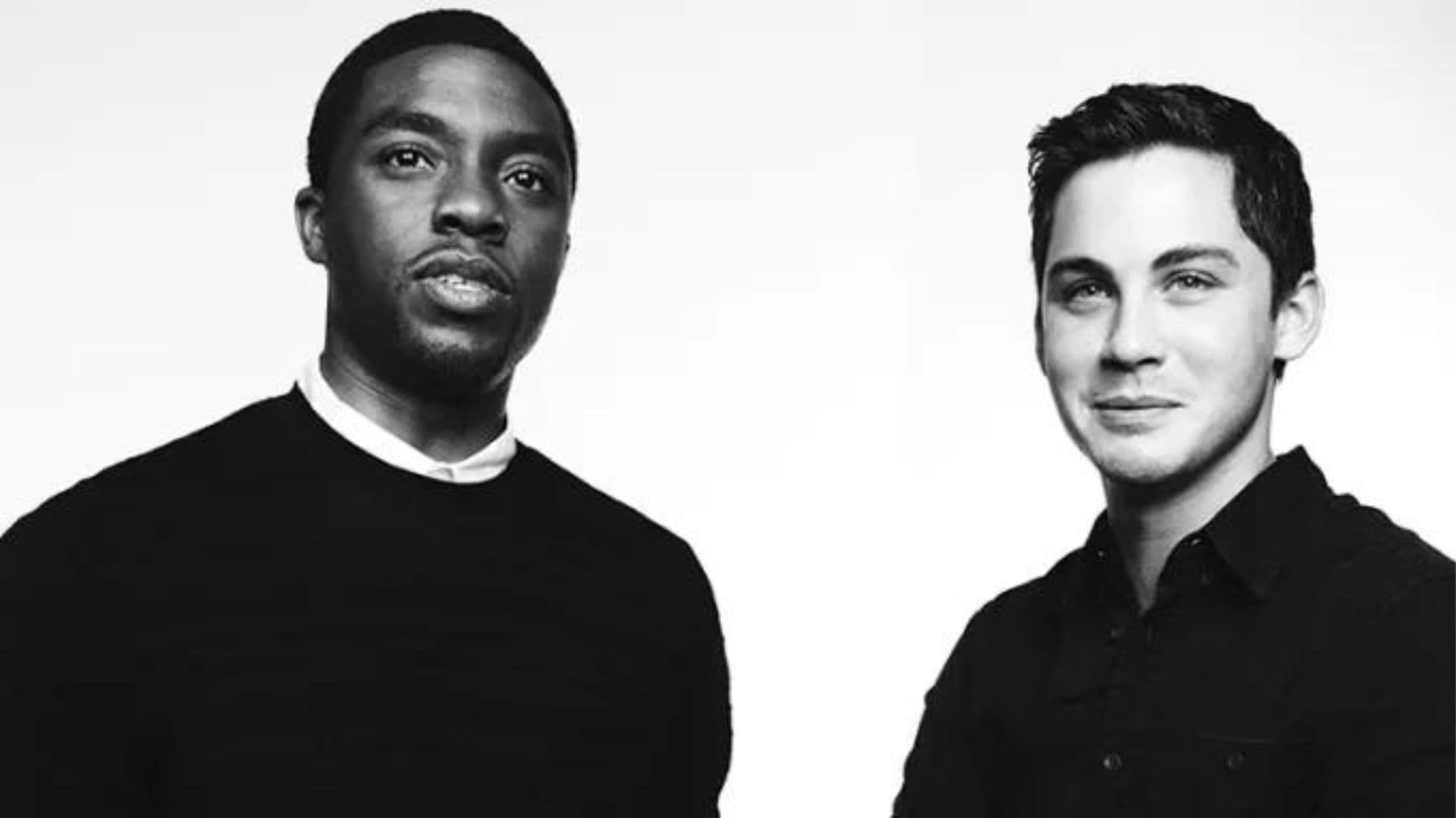 Chadwick Boseman Logan Lerman