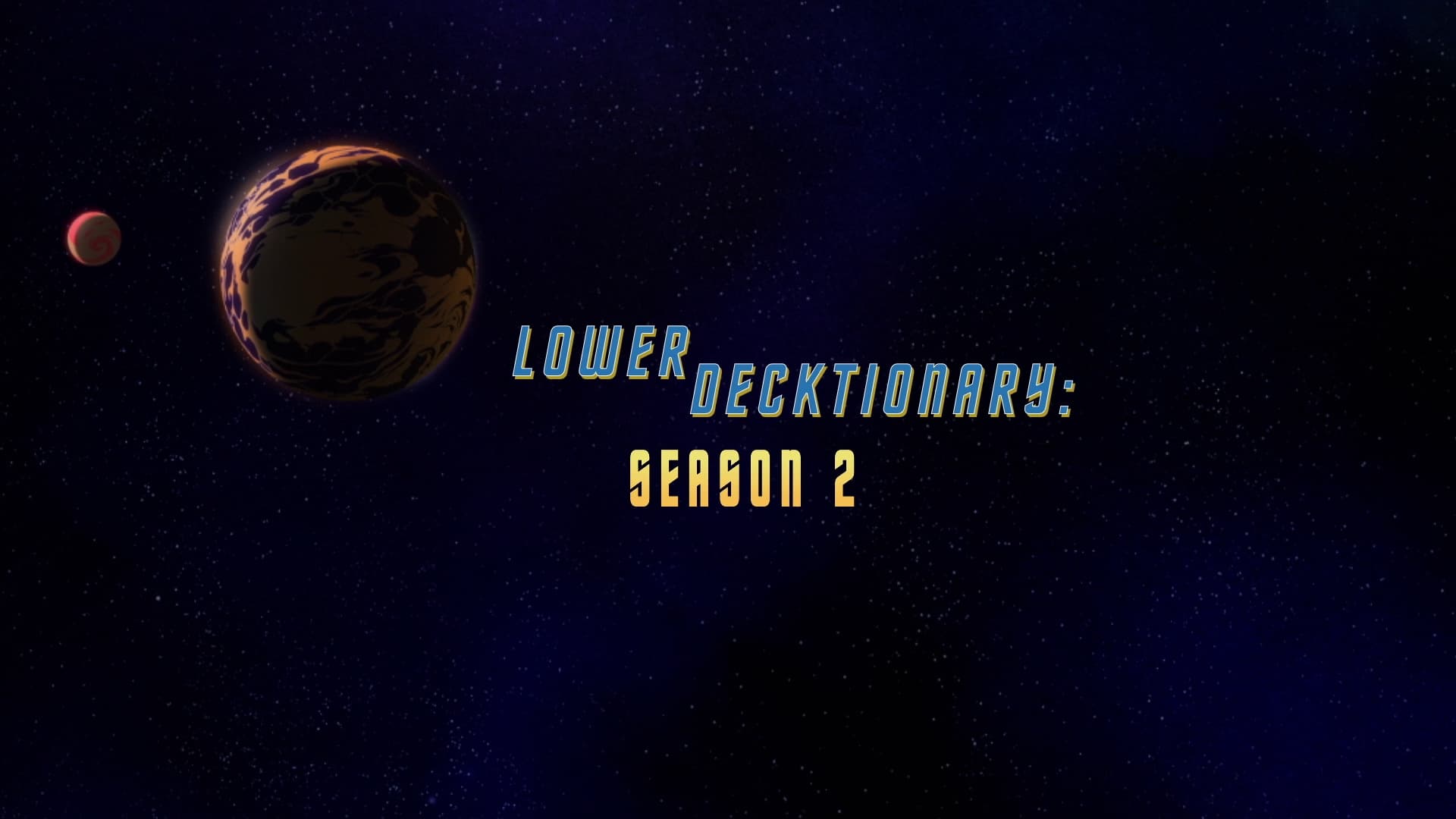 Lower Decktionaries - Season 2