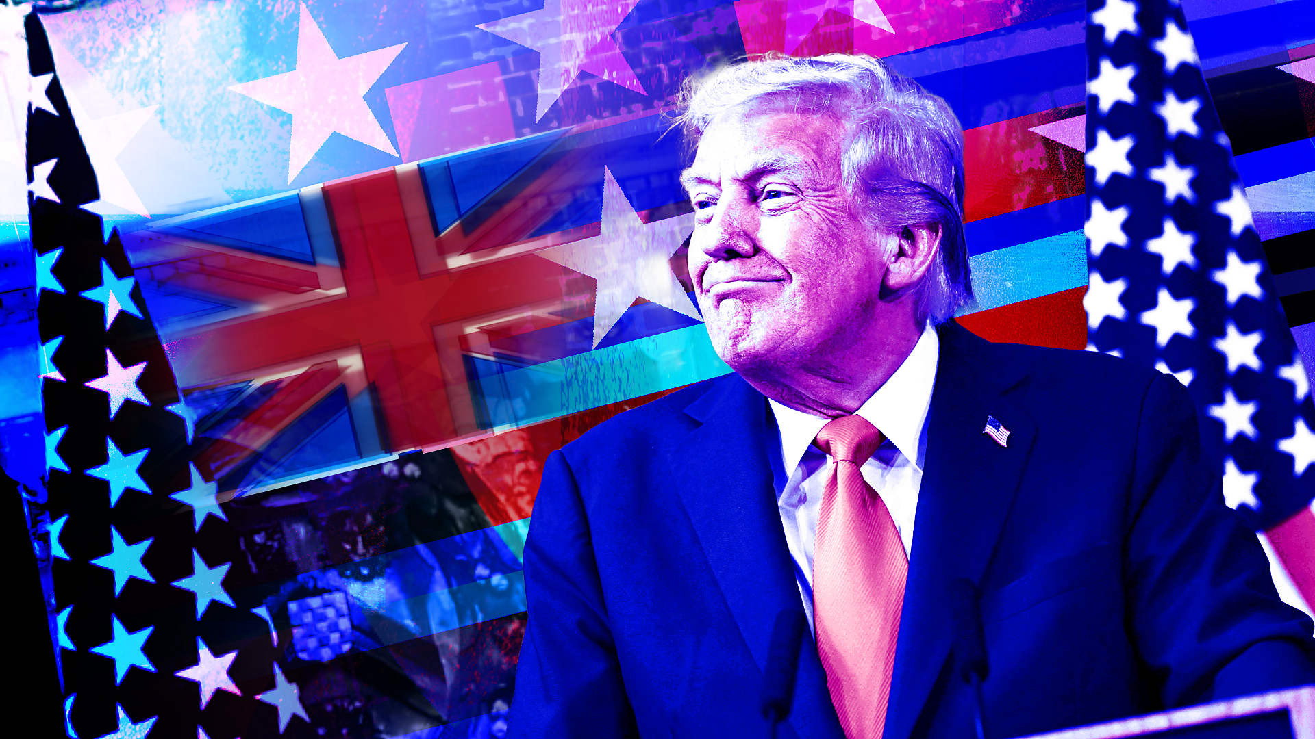La visita de Trump toma un giro político