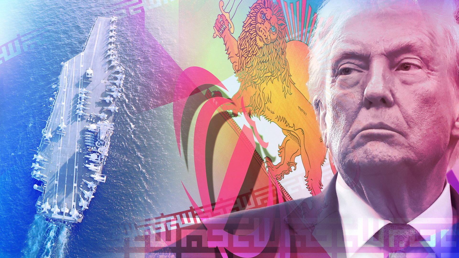 La flota de Irán de Trump