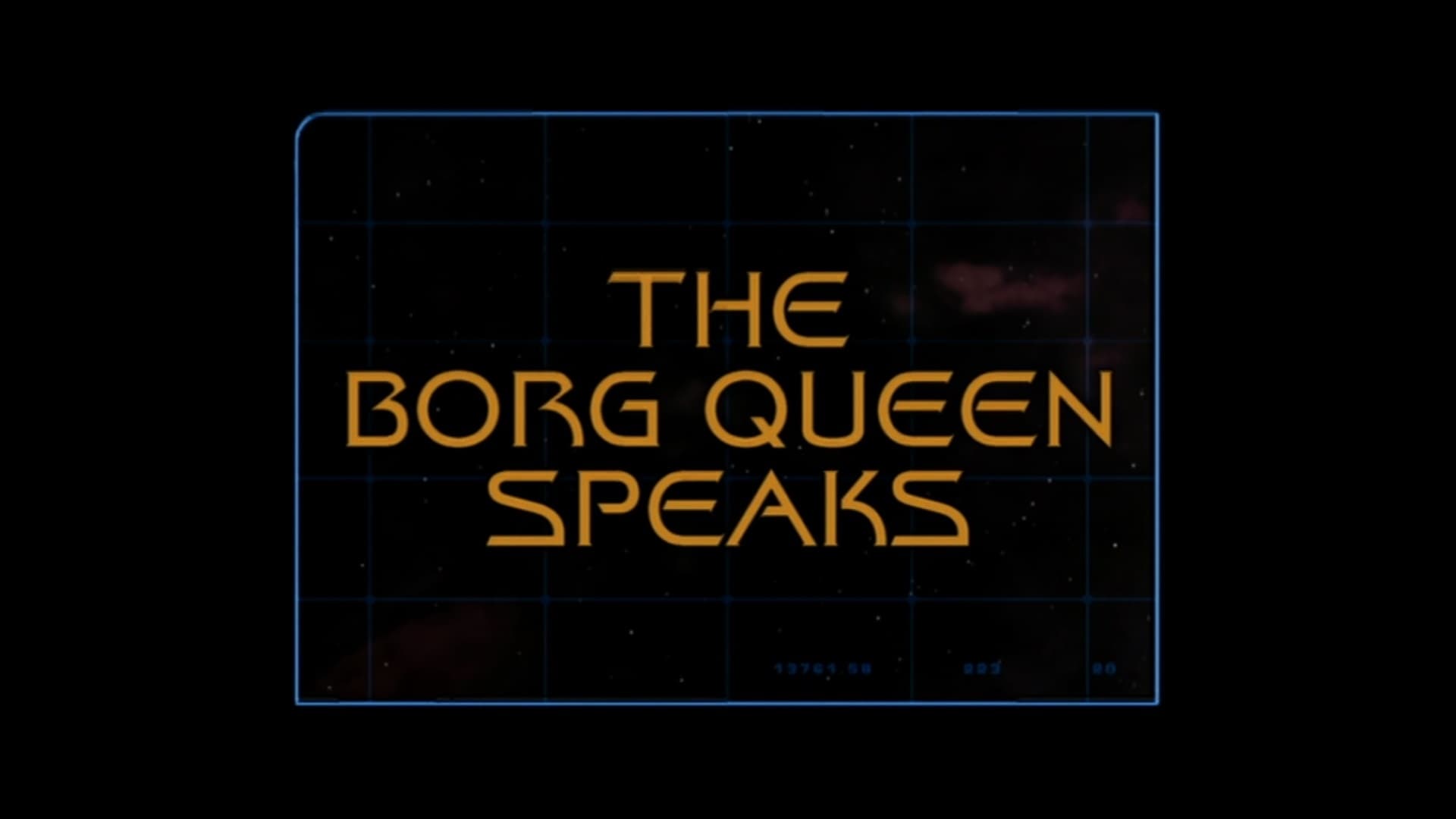 The Borg Queen Speaks (Season )