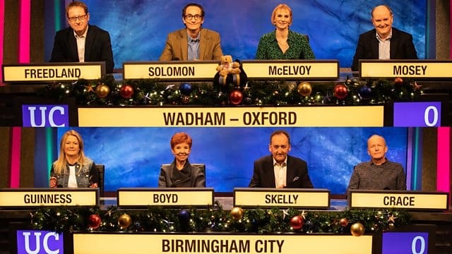 Christmas 219 - Birmingham City University v Wadham College, Oxford