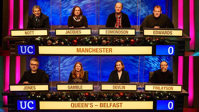Christmas 22 - Manchester v Queen's Belfast