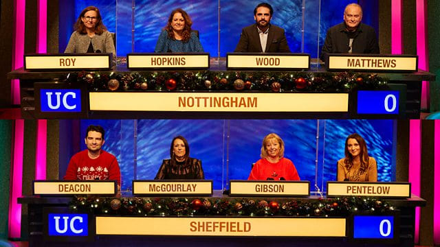 Christmas 22 - Nottingham v Sheffield