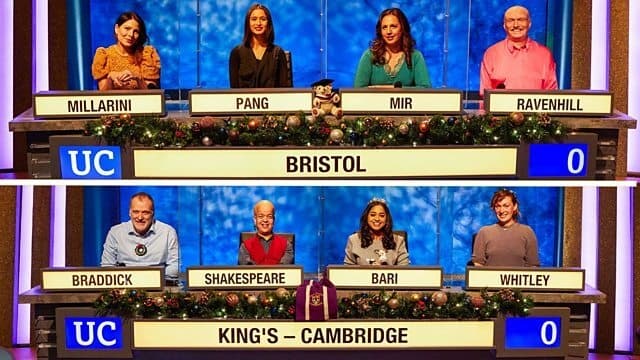 Christmas 221 - Bristol v King's, Cambridge