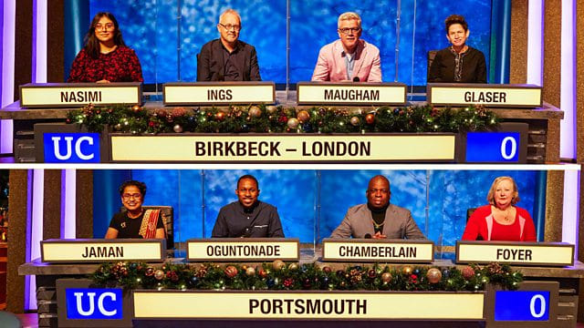 Christmas 221 - Birkbeck, London v Portsmouth