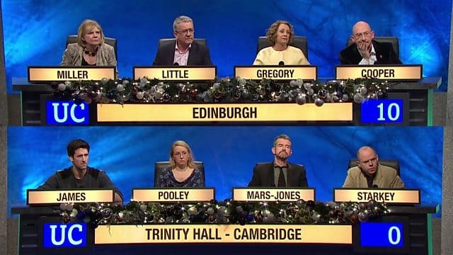 Christmas 214 - Edinburgh v Trinity Hall, Cambridge