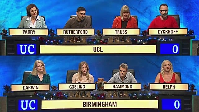 Christmas 21 - UCL v Birmingham