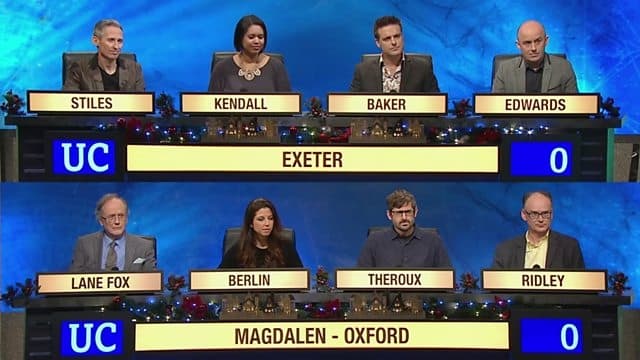 Christmas 21 - Exeter v Magdalen, Oxford
