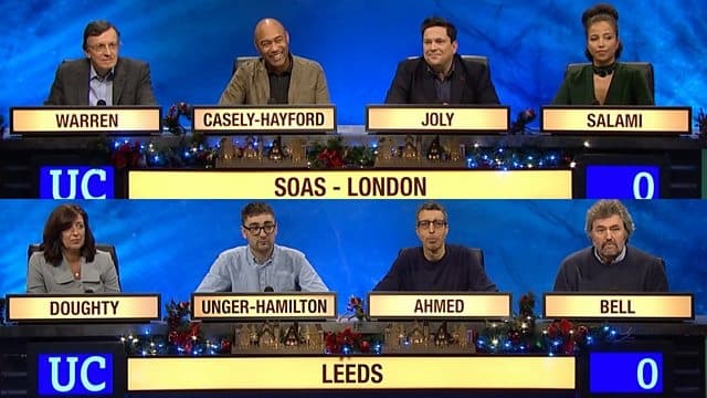 Christmas 216 - Soas v Leeds