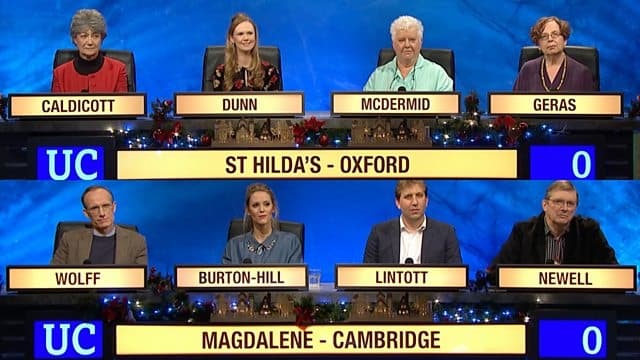 Christmas 216 - Magdalene, Cambridge v St Hilda's, Oxford