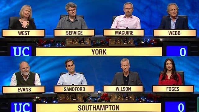 Christmas 217 - University of York v University of Southampton